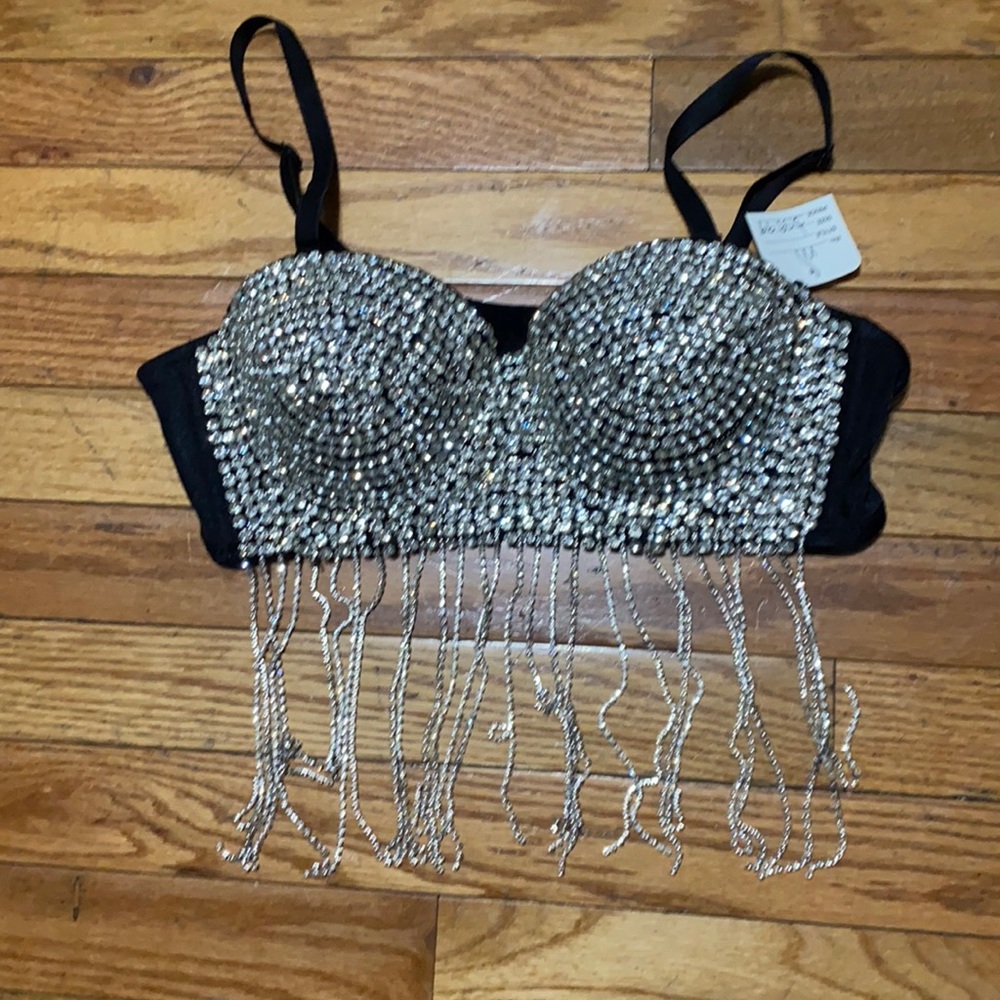 Bling bracelet with removable straps, very sexy on